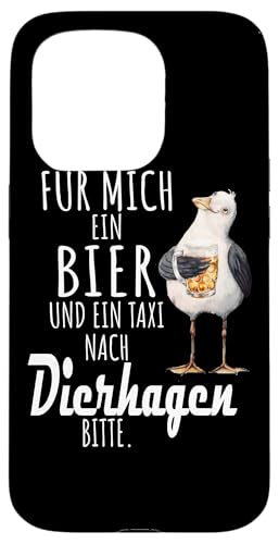 Ein Bier und ein Taxi nach Dierhagen Ostsee Shirt Möwe Hülle für iPhone 15 Pro Ein Bier und ein Taxi nach Dierhagen Ostsee Shirt Möwe Hülle für iPhone 15 Pro von Ostsee T-Shirt Küstenkind Mecklenburg-Vorpommern