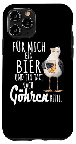 Ein Bier und ein Taxi nach Göhren Ostsee Shirt Möwe Hülle für iPhone 11 Pro Ein Bier und ein Taxi nach Göhren Ostsee Shirt Möwe Hülle für iPhone 11 Pro von Ostsee T-Shirt Küstenkind Mecklenburg-Vorpommern