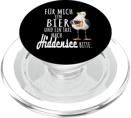 Ein Bier und ein Taxi nach Hiddensee Ostsee Shirt Möwe PopSockets PopGrip für MagSafe Ein Bier und ein Taxi nach Hiddensee Ostsee Shirt Möwe PopSockets PopGrip für MagSafe von Ostsee T-Shirt Küstenkind Mecklenburg-Vorpommern
