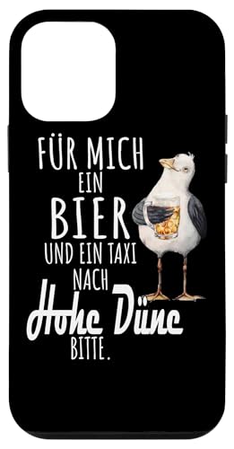 Ein Bier und ein Taxi nach Hohe Düne Ostsee Shirt Möwe Hülle für iPhone 12 mini von Ostsee T-Shirt Küstenkind Mecklenburg-Vorpommern