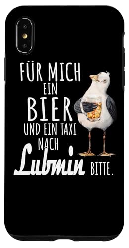 Ein Bier und ein Taxi nach Lubmin Ostsee Shirt Möwe Hülle für iPhone XS Max von Ostsee T-Shirt Küstenkind Mecklenburg-Vorpommern