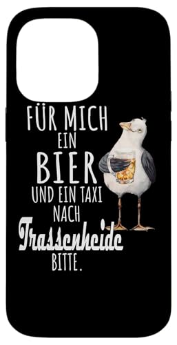 Ein Bier und ein Taxi nach Trassenheide Ostsee Shirt Möwe Hülle für iPhone 14 Pro Max von Ostsee T-Shirt Küstenkind Mecklenburg-Vorpommern