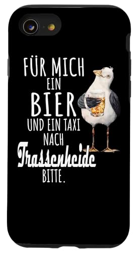Ein Bier und ein Taxi nach Trassenheide Ostsee Shirt Möwe Hülle für iPhone SE (2020) / 7 / 8 von Ostsee T-Shirt Küstenkind Mecklenburg-Vorpommern