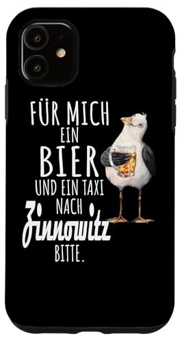 Ein Bier und ein Taxi nach Zinnowitz Ostsee Shirt Möwe Hülle für iPhone 11 Ein Bier und ein Taxi nach Zinnowitz Ostsee Shirt Möwe Hülle für iPhone 11 von Ostsee T-Shirt Küstenkind Mecklenburg-Vorpommern