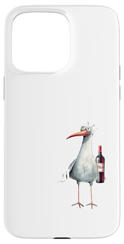 Ein Wein und ein Taxi nach Binz Ostsee Shirt Möwe Rügen Hülle für iPhone 15 Pro Max Ein Wein und ein Taxi nach Binz Ostsee Shirt Möwe Rügen Hülle für iPhone 15 Pro Max von Ostsee T-Shirt Küstenkind Meerweh Wein Rügen