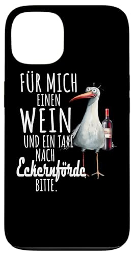 Ein Wein und ein Taxi nach Eckernförde Ostsee Shirt Möwe Hülle für iPhone 13 Ein Wein und ein Taxi nach Eckernförde Ostsee Shirt Möwe Hülle für iPhone 13 von Ostsee T-Shirt Küstenkind Meerweh Wein Rügen