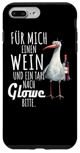 Ein Wein und ein Taxi nach Glowe Ostsee Shirt Möwe Rügen Hülle für iPhone 7 Plus/8 Plus Ein Wein und ein Taxi nach Glowe Ostsee Shirt Möwe Rügen Hülle für iPhone 7 Plus/8 Plus von Ostsee T-Shirt Küstenkind Meerweh Wein Rügen