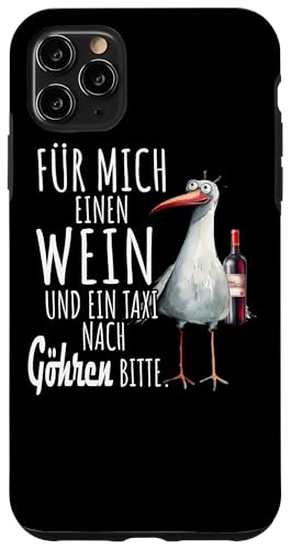 Ein Wein und ein Taxi nach Göhren Ostsee Shirt Möwe Rügen Hülle für iPhone 11 Pro Max Ein Wein und ein Taxi nach Göhren Ostsee Shirt Möwe Rügen Hülle für iPhone 11 Pro Max von Ostsee T-Shirt Küstenkind Meerweh Wein Rügen
