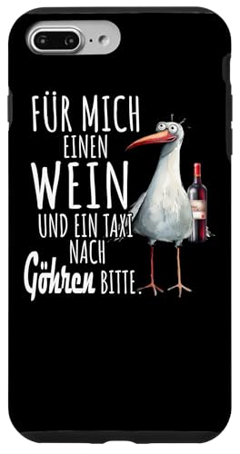 Ein Wein und ein Taxi nach Göhren Ostsee Shirt Möwe Rügen Hülle für iPhone 7 Plus/8 Plus Ein Wein und ein Taxi nach Göhren Ostsee Shirt Möwe Rügen Hülle für iPhone 7 Plus/8 Plus von Ostsee T-Shirt Küstenkind Meerweh Wein Rügen