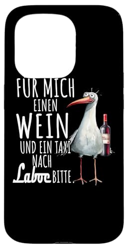 Ein Wein und ein Taxi nach Laboe Ostsee Shirt Möwe Rügen Hülle für iPhone 15 Pro Ein Wein und ein Taxi nach Laboe Ostsee Shirt Möwe Rügen Hülle für iPhone 15 Pro von Ostsee T-Shirt Küstenkind Meerweh Wein Rügen