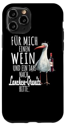 Ein Wein und ein Taxi nach Lancken-Granitz Ostsee Shirt Möwe Hülle für iPhone 11 Pro Ein Wein und ein Taxi nach Lancken-Granitz Ostsee Shirt Möwe Hülle für iPhone 11 Pro von Ostsee T-Shirt Küstenkind Meerweh Wein Rügen
