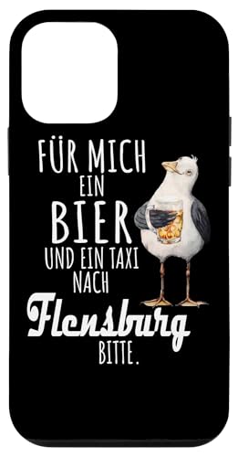 Ein Bier und ein Taxi nach Flensburg Ostsee Shirt Möwe Hülle für iPhone 12 mini Ein Bier und ein Taxi nach Flensburg Ostsee Shirt Möwe Hülle für iPhone 12 mini von Ostsee T-Shirt Küstenkind Ostsee Meerweh Möwe