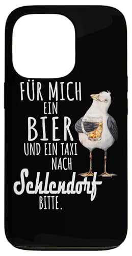 Ein Bier und ein Taxi nach Schlendorf Ostsee Shirt Möwe Hülle für iPhone 13 Pro Ein Bier und ein Taxi nach Schlendorf Ostsee Shirt Möwe Hülle für iPhone 13 Pro von Ostsee T-Shirt Küstenkind Ostsee Meerweh Möwe