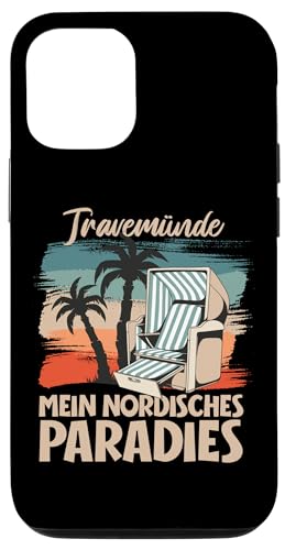 Hülle für iPhone 14 Nordisches Paradies Travemünde von Ostsee Urlaub in Deutschland