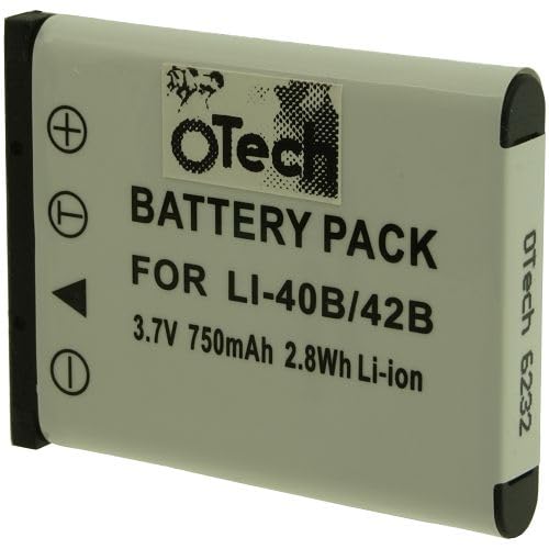 Otech Batterie/akku kompatibel für CASIO EXILIM EX-ZS100 von Otech