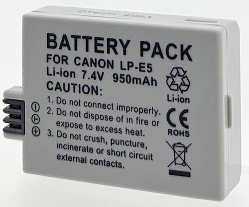 Otech Batterie/akku kompatibel für Canon EOS-450D Otech Batterie/akku kompatibel für Canon EOS-450D von Otech
