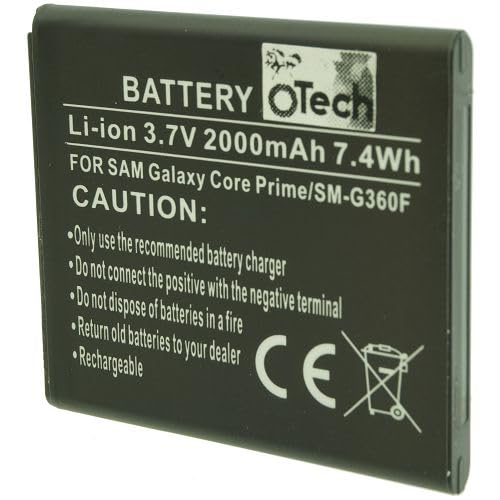 Otech Batterie/akku kompatibel für Samsung SM-G361F Galaxy CORE Prime VE von Otech