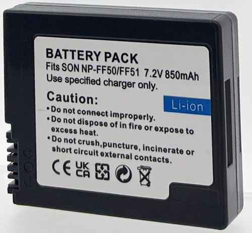 Otech Batterie/akku kompatibel für Sony NP-FF51 Otech Batterie/akku kompatibel für Sony NP-FF51 von Otech