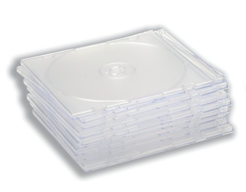 CD Schutzhülle Slimline Jewel für 1 Disk, transparent (10 Stück) von Other