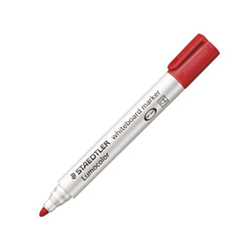 STAEDTLER 351-2 Whiteboard-Marker Lumocolor, Rot, 1 Stück von Other