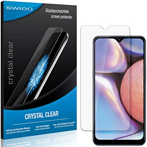 SWIDO Panzer Schutz Folie kompatibel mit Samsung Galaxy A10s, Displayschutzfolie, Panzerglas Folie, Ultra-Klar, 2 Stück, Made in Germany von Other