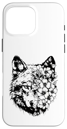 Floral Wolf Blumen Fuchs Alter Kin Otherkin Therian Furry Hülle für iPhone 16 Pro Max Floral Wolf Blumen Fuchs Alter Kin Otherkin Therian Furry Hülle für iPhone 16 Pro Max von Otherkin Therian Therianthrope Therianthropy Furry