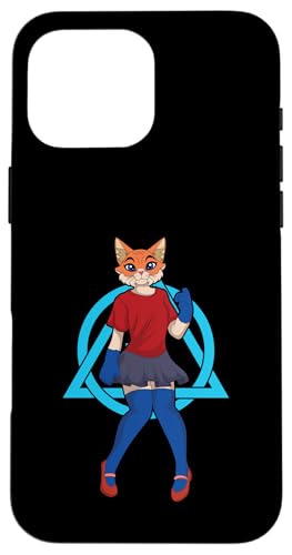 Fox Therian Girl Furry Alter Kin Otherkin Therian Furries Hülle für iPhone 16 Pro Max Fox Therian Girl Furry Alter Kin Otherkin Therian Furries Hülle für iPhone 16 Pro Max von Otherkin Therian Therianthrope Therianthropy Furry