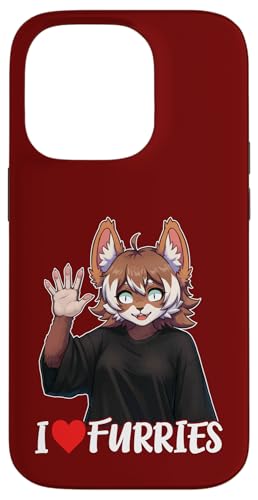 Ich liebe Furries Love Furry Alter Kin Otherkin Therian Hülle für iPhone 14 Pro Ich liebe Furries Love Furry Alter Kin Otherkin Therian Hülle für iPhone 14 Pro von Otherkin Therian Therianthrope Therianthropy Furry