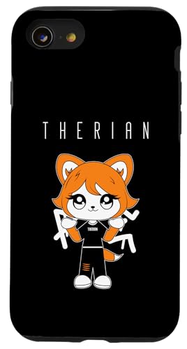 Therian Alter Kin Otherkin Fuchs Furry Furries Kawaii Fell Hülle für iPhone SE (2020) / 7 / 8 von Otherkin Therian Therianthrope Therianthropy Furry