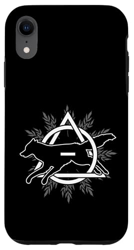 Therianisches Symbol Theta Delta Alter Kin Furries Otherkin Wolf Hülle für iPhone XR Therianisches Symbol Theta Delta Alter Kin Furries Otherkin Wolf Hülle für iPhone XR von Otherkin Therian Therianthrope Therianthropy Furry