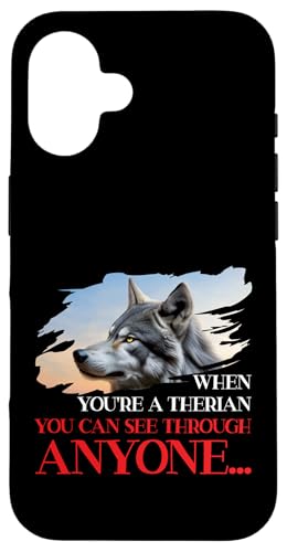 Wenn du eine Therian bist, kannst du jeden Pelzigen durchschauen Hülle für iPhone 16 von Otherkin Therian Therianthrope Therianthropy Furry