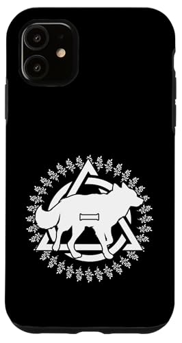 Wolf Theta Delta Therianisches Symbol Alter Kin Furries Otherkin Hülle für iPhone 11 von Otherkin Therian Therianthrope Therianthropy Furry