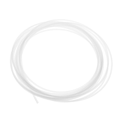 Othmro PTFE-Schlauch 1,8 mm ID x 2,2 mm OD x 5 m PTFE-Röhre für PLA ABS 3D-Drucker, milchig weiß, 1 Stück von Othmro