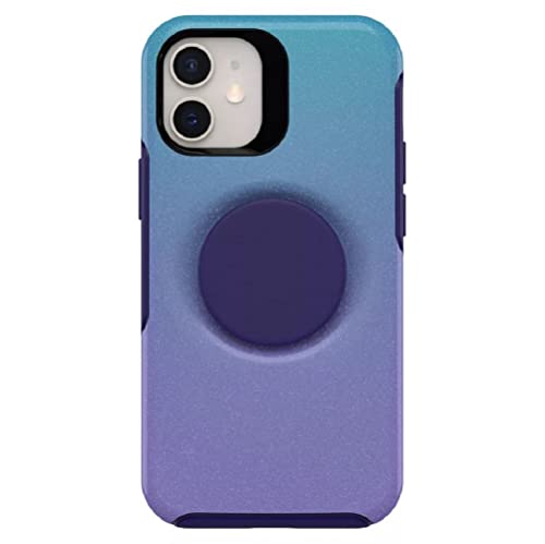 OtterBox + POP Symmetry Series iPhone 12 Mini Hülle – Making Waves Purple and Blue Sparkles Graphic Design, Apple Phonecase, Attached Popsocket, Raised Screen Bumper, Wireless Charging Compatible OtterBox + POP Symmetry Series iPhone 12 Mini Hülle – Making Waves Purple and Blue Sparkles Graphic Design, Apple Phonecase, Attached Popsocket, Raised Screen Bumper, Wireless Charging Compatible von OtterBox