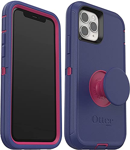 OtterBox + Pop Defender Series Schutzhülle für iPhone 11 Pro (nicht 11/11 Pro Max), keine Einzelhandelsverpackung, Grape Jelly Purple von OtterBox