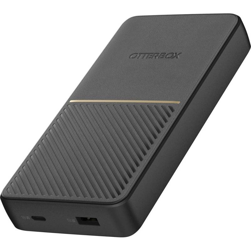 OtterBox 10.000 mAh Powerbank mit USB-C und USB-A (Schwarz) von OtterBox