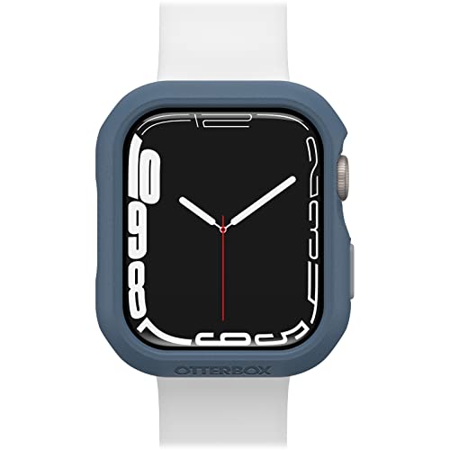 OtterBox All Day Bumper für Apple Watch Series 9/8/7 - 45mm, stoßfeste, sturzsichere, schlanke Schutzhülle für Apple Watch, schützt den Display und die Kanten, Blau/Garu von OtterBox