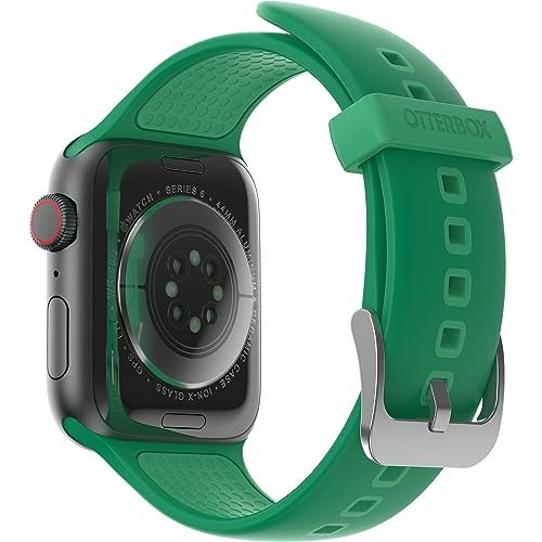 OtterBox All Day Uhrenarmband für Apple Watch Series 9/8/7/6/SE 2. gen/SE 1. gen/5/4/3 - 42mm/44mm/45mm, Weiches, Angenehmes und Strapazierfähiges Silikonband für Apple Watch, Hellgrün von OtterBox