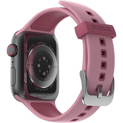 OtterBox All Day Uhrenarmband für Apple Watch Series 9/8/7/6/SE 2. gen/SE 1. gen/5/4/3 - 42mm/44mm/45mm, Weiches, Angenehmes und Strapazierfähiges Silikonband für Apple Watch, Mauve von OtterBox