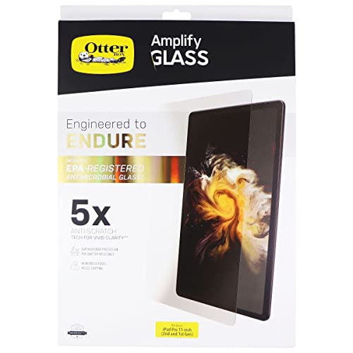 OtterBox Amplify EPA Glas für Apple iPad Pro 11 Zoll (1. und 2. Generation), transparent von OtterBox