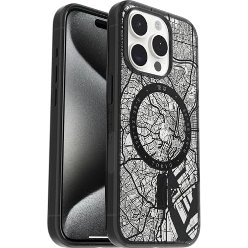 OtterBox Clear Case Serie mit MagSafe für Apple iPhone 15 Pro, stoßfest, sturzsicher, Ultra-dünn, schützende dünne Hülle, 3X getestet nach Militärstandard, Tokyo von OtterBox