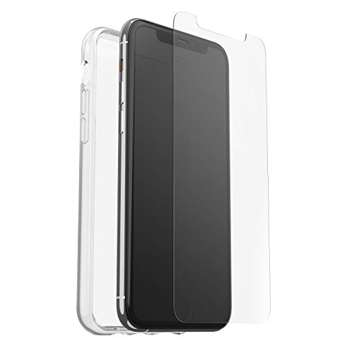 OtterBox Clearly Protected Skin Bundle Extra Slim Silikon Schutzhülle + Performance Glas Display Schutzglas, geeignet für Apple iPhone 11 Pro, transparent von OtterBox