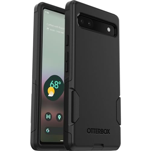 OtterBox Commuter Hülle für Google Pixel 6a, sturzsicher, schützende Hülle, 3X getestet nach Militärstandard, antimikrobieller Schutz, Schwarz, 77-88019 OtterBox Commuter Hülle für Google Pixel 6a, sturzsicher, schützende Hülle, 3X getestet nach Militärstandard, antimikrobieller Schutz, Schwarz, 77-88019 von OtterBox