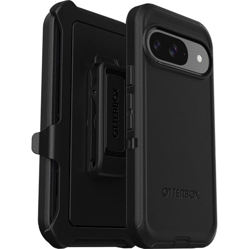 OtterBox Defender Hülle für Google Pixel 9 / Pixel 9 Pro, stoßfest, sturzsicher, Ultra-robust, schützende Hülle, 5X getestet nach Militärstandard, Schwarz, Keine Einzelhandelsverpackung OtterBox Defender Hülle für Google Pixel 9 / Pixel 9 Pro, stoßfest, sturzsicher, Ultra-robust, schützende Hülle, 5X getestet nach Militärstandard, Schwarz, Keine Einzelhandelsverpackung von OtterBox