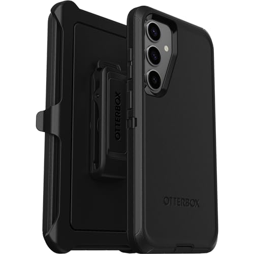 OtterBox Defender Hülle für Samsung Galaxy S24+, Stoßfest, Sturzsicher, Ultra-robust, Schützende Hülle, 5x getestet nach Militärstandard, Schwarz von OtterBox