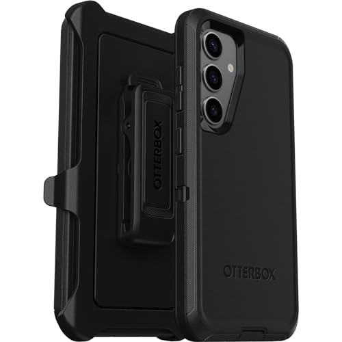 OtterBox Defender Hülle für Samsung Galaxy S24, Stoßfest, Sturzsicher, Ultra-robust, Schützende Hülle, 5X getestet nach Militärstandard, Schwarz OtterBox Defender Hülle für Samsung Galaxy S24, Stoßfest, Sturzsicher, Ultra-robust, Schützende Hülle, 5X getestet nach Militärstandard, Schwarz von OtterBox