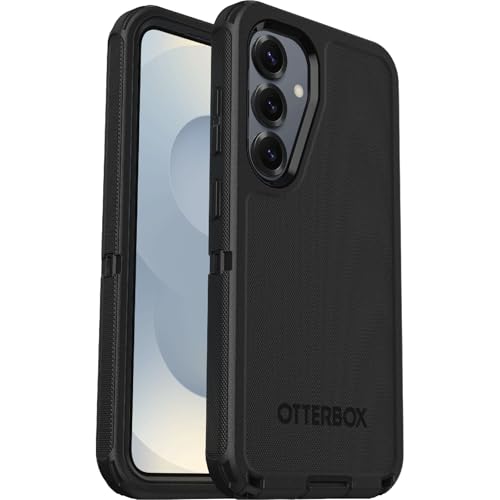 OtterBox Defender Hülle für Samsung Galaxy S25, stoßfest, sturzsicher, Ultra-robust, schützende Hülle, 7X getestet nach Militärstandard, Schwarz OtterBox Defender Hülle für Samsung Galaxy S25, stoßfest, sturzsicher, Ultra-robust, schützende Hülle, 7X getestet nach Militärstandard, Schwarz von OtterBox