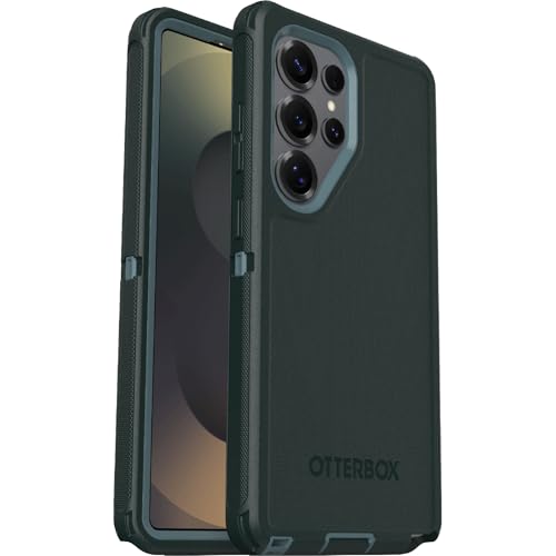 OtterBox Defender Hülle für Samsung Galaxy S25 Ultra, stoßfest, sturzsicher, Ultra-robust, schützende Hülle, 7X getestet nach Militärstandard, Grün OtterBox Defender Hülle für Samsung Galaxy S25 Ultra, stoßfest, sturzsicher, Ultra-robust, schützende Hülle, 7X getestet nach Militärstandard, Grün von OtterBox