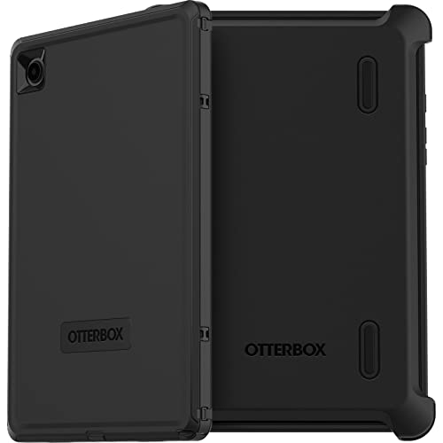 OtterBox Defender Hülle für Samsung Galaxy Tab A8 10.5" (2021), ultrarobuste Schutzhülle mit integriertem Displayschutz, 2x nach Militärstandard getestet, Schwarz, Keine Einzelhandelsverpackung von OtterBox