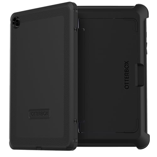 OtterBox Defender Hülle für Samsung Galaxy Tab A9+, ultrarobuste Schutzhülle mit integriertem Displayschutz, 2X nach Militärstandard getestet, Schwarz, Keine Einzelhandelsverpackung von OtterBox